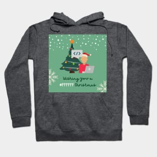 Programmer White Christmas - 2 Hoodie